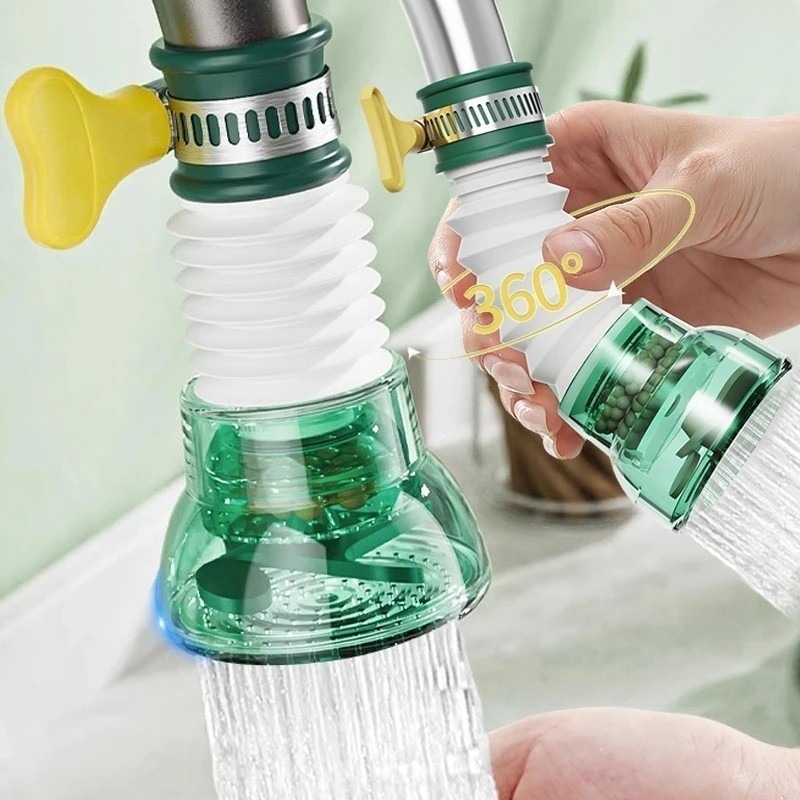 Home Bathroom Water Filter - Universal 360 Degrees Rotatable Faucet Filter