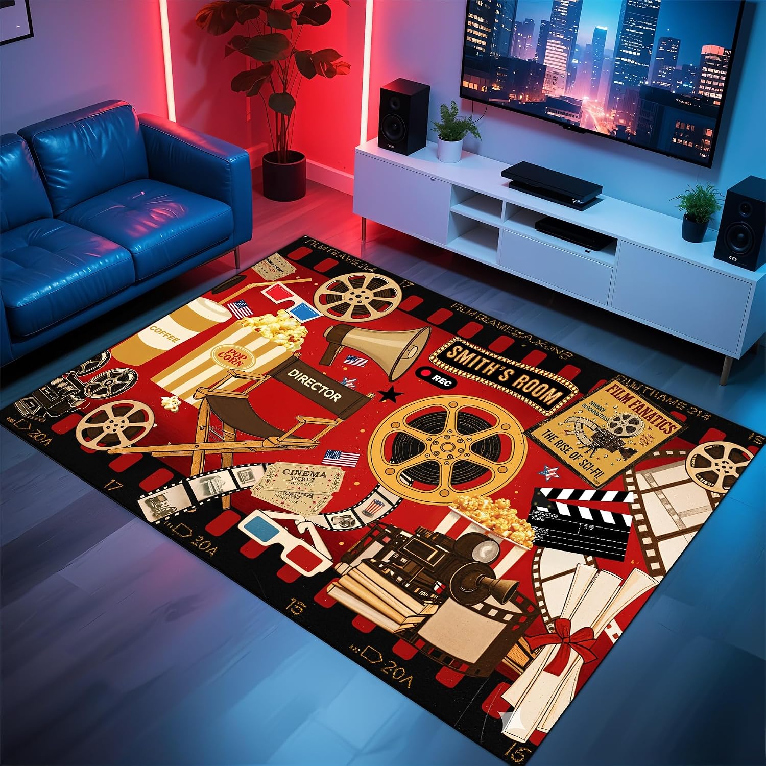 Custom Name Cinema Theme Carpe - Home Bathroom Name review and price