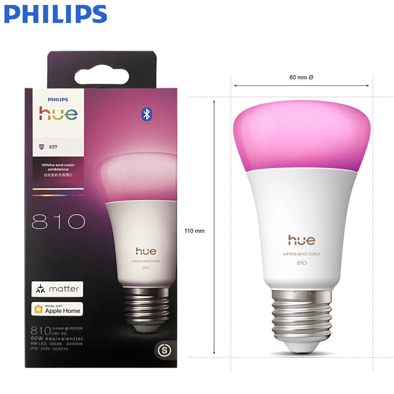 Philips Hue E27 A60 White and  - Philips Bulb Hue review and price