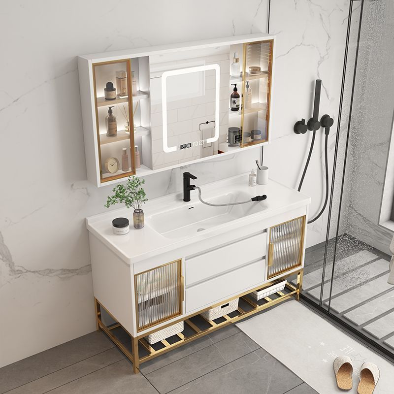 Bathroom Vanity Cabinets With  - Home Bathroom Cabinets review and price