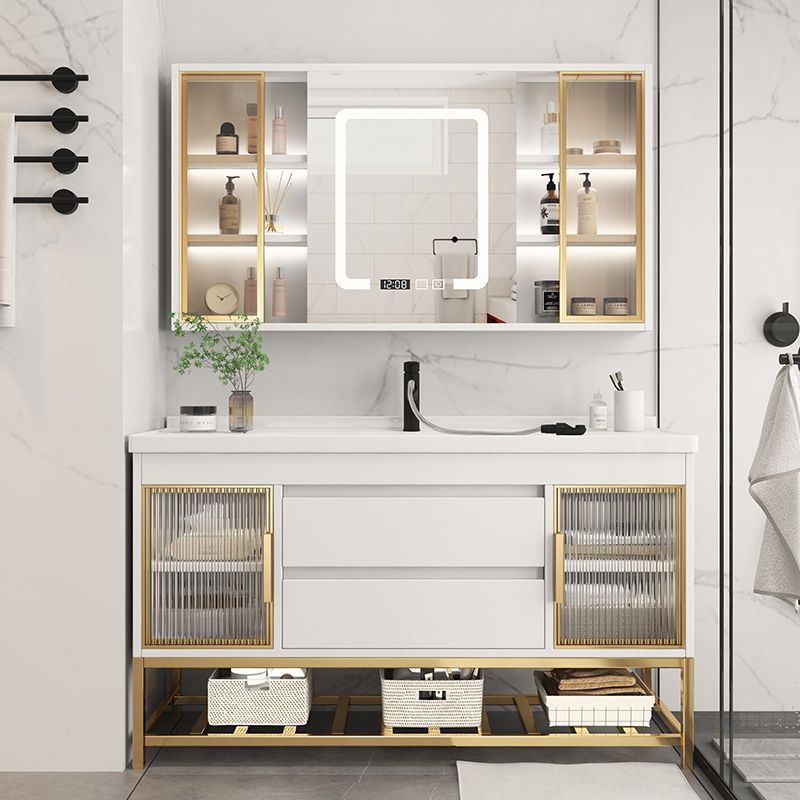 Bathroom Vanity Cabinets With  - Home Bathroom Cabinets review and price