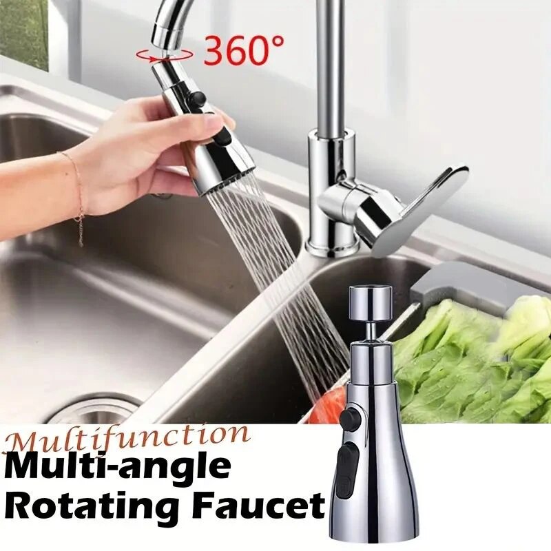 1pc Faucet Extender Metal Allo - Home Bathroom Water Filter review and price