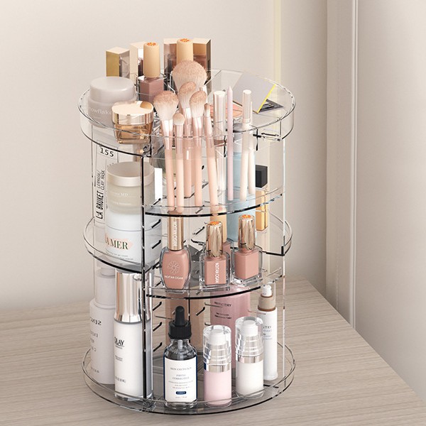 360-Degree Rotating Cosmetic S - Home Bathroom Cabinets review and price