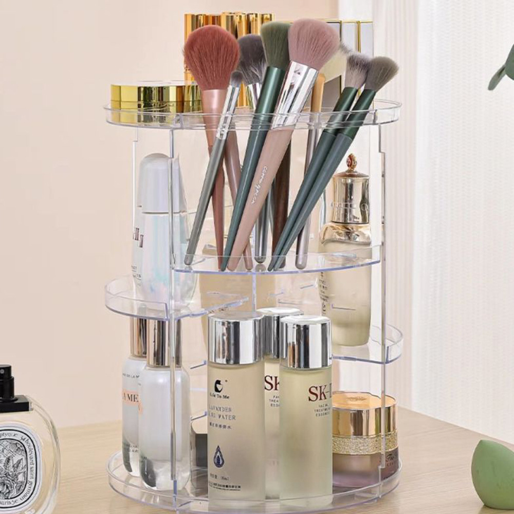 360-Degree Rotating Cosmetic S - Home Bathroom Cabinets review and price