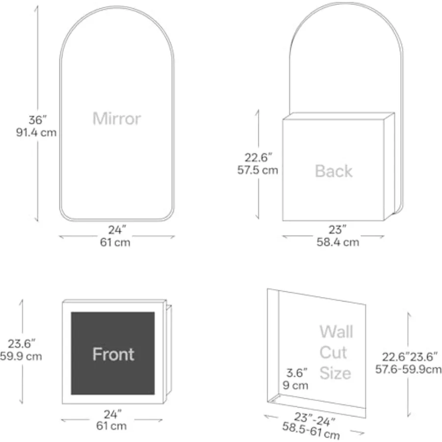 Bathroom medicine cabinet with - Bathroom Cabinet Mirror review and price