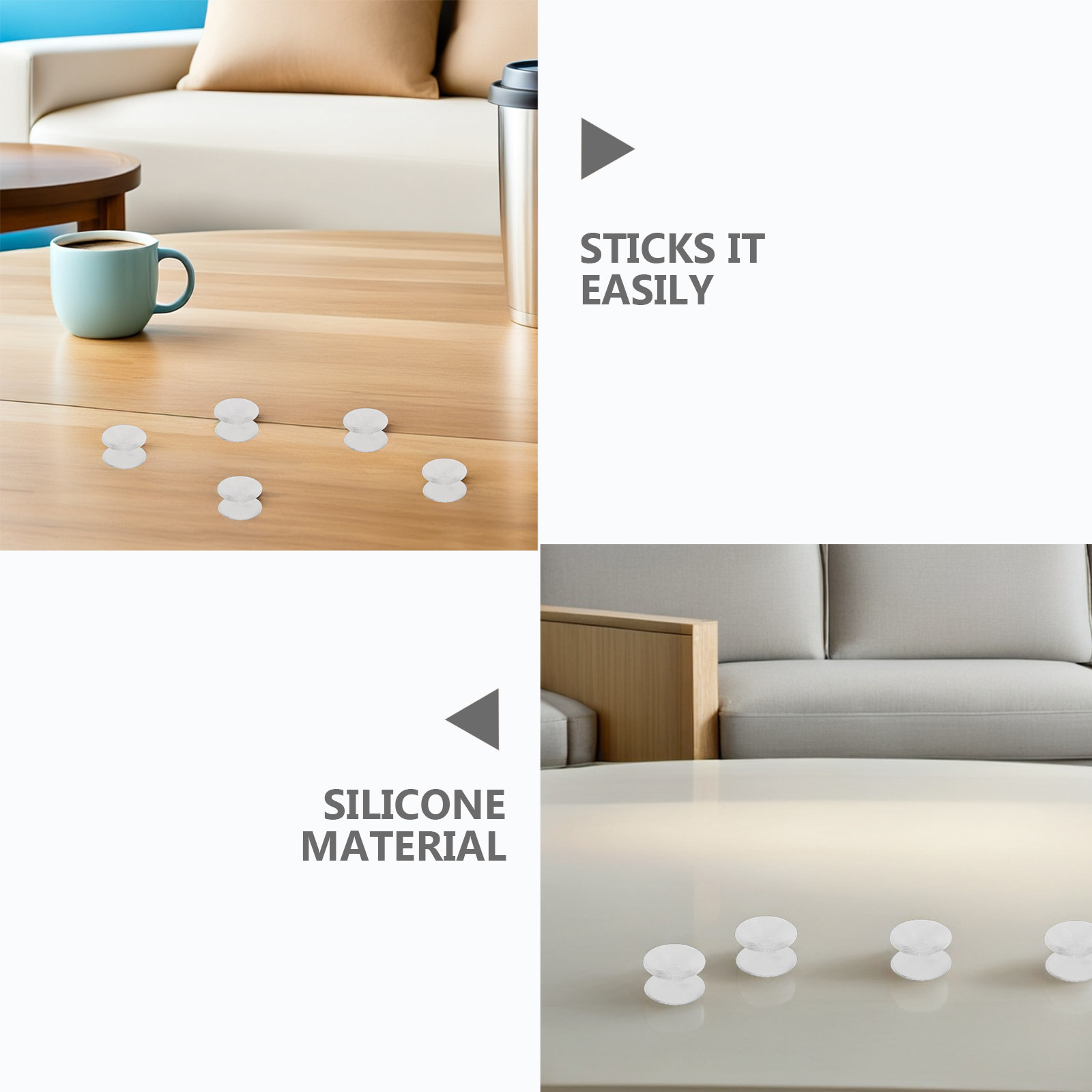 24Pcs Soft Silicone Glass Tabl - Glass Soap Dish review and price