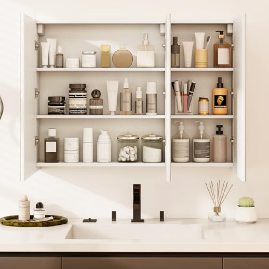 Bathroom mirrored medicine cab - Bathroom Cabinet Mirror review and price