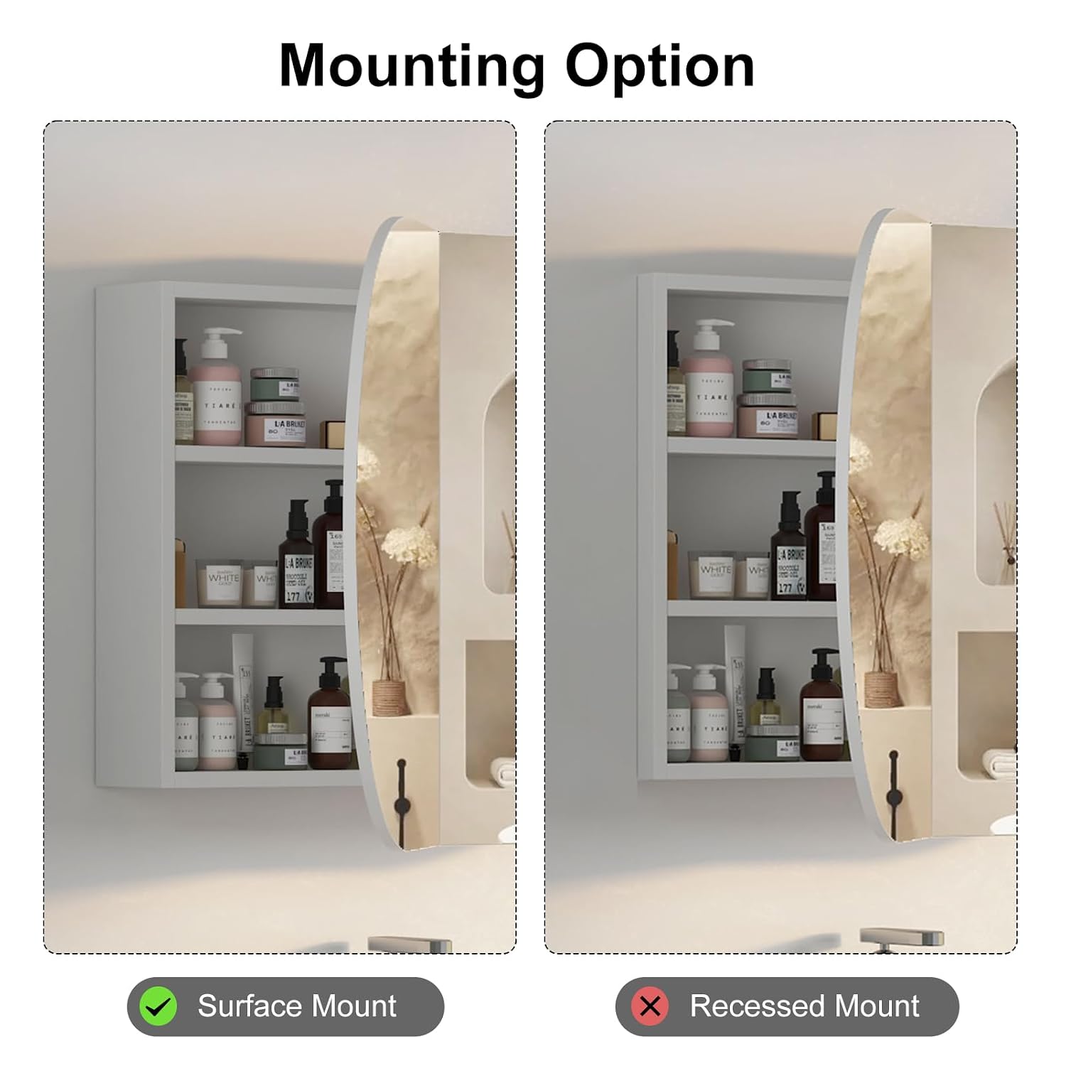 Oval Bathroom Medicine Cabinet - Bathroom Cabinet Mirror review and price