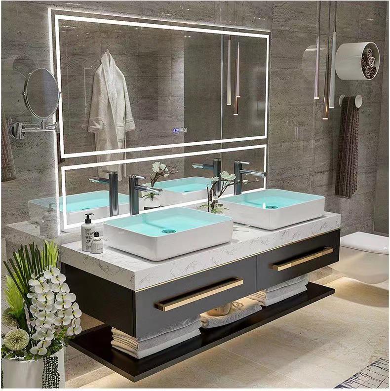 Luxury Large LED Backlit Smart - Bathroom Cabinet Mirror review and price