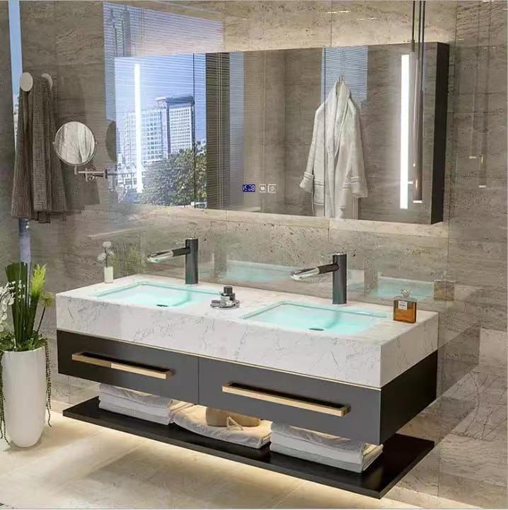 Luxury Large LED Backlit Smart - Bathroom Cabinet Mirror review and price