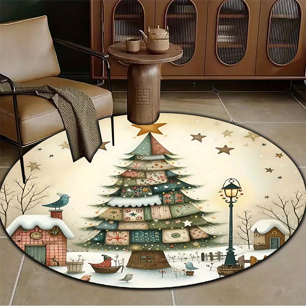Vintage Winter Snow Scene Circ - Home Bathroom Scene review and price