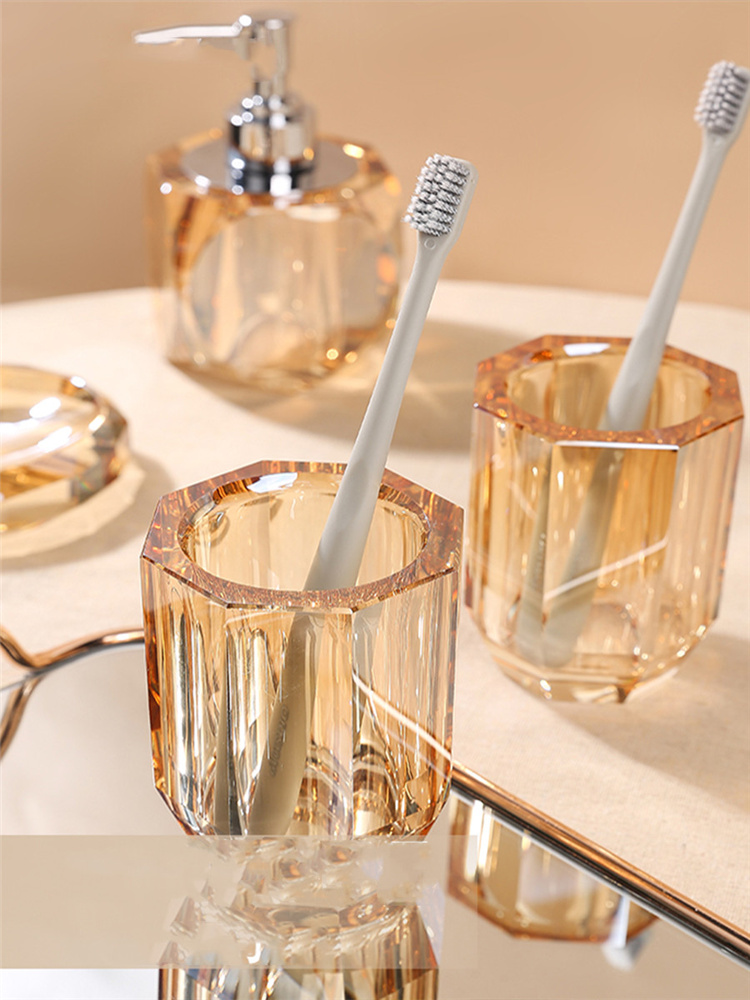 Bathroom Set Crystal Glass Liq - Glass Soap Dish review and price