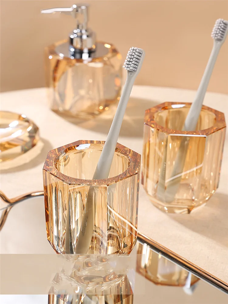 Bathroom Set Crystal Glass Liq - Glass Soap Dish review and price