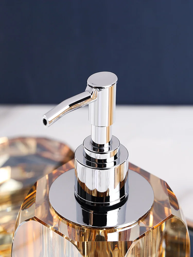 Bathroom Set Crystal Glass Liq - Glass Soap Dish review and price