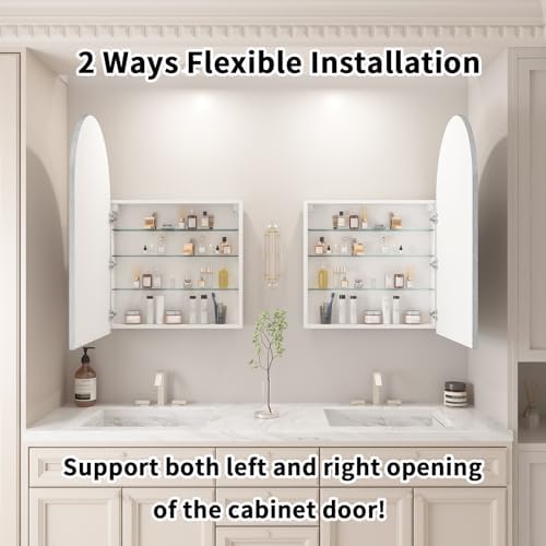 24x36 Inch Arch Bathroom Mirro - Bathroom Cabinet Mirror review and price