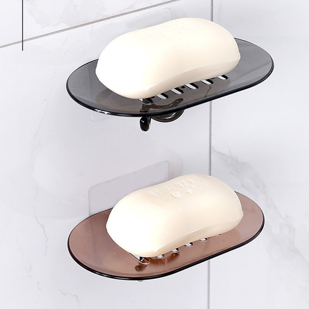 2Pcs Adhesive Free Suction Soa - Glass Soap Dish review and price