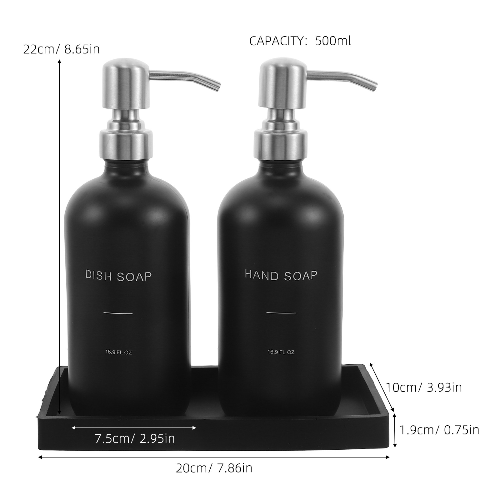 1Set Glass Soap Dispenser Set  - Glass Soap Dish review and price
