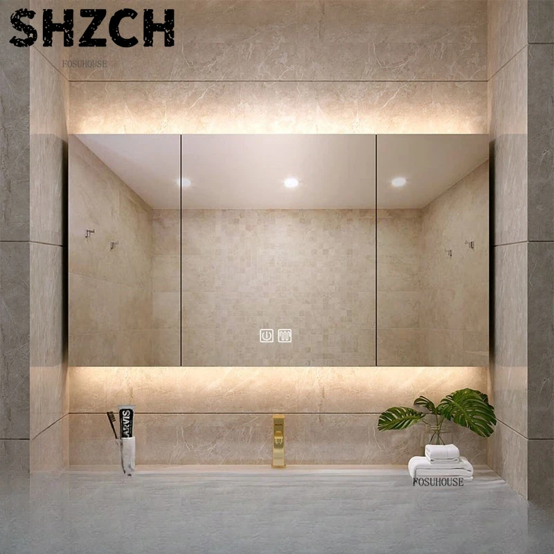 Modern Thickened Bathroom Mirr - Bathroom Cabinet Mirror review and price