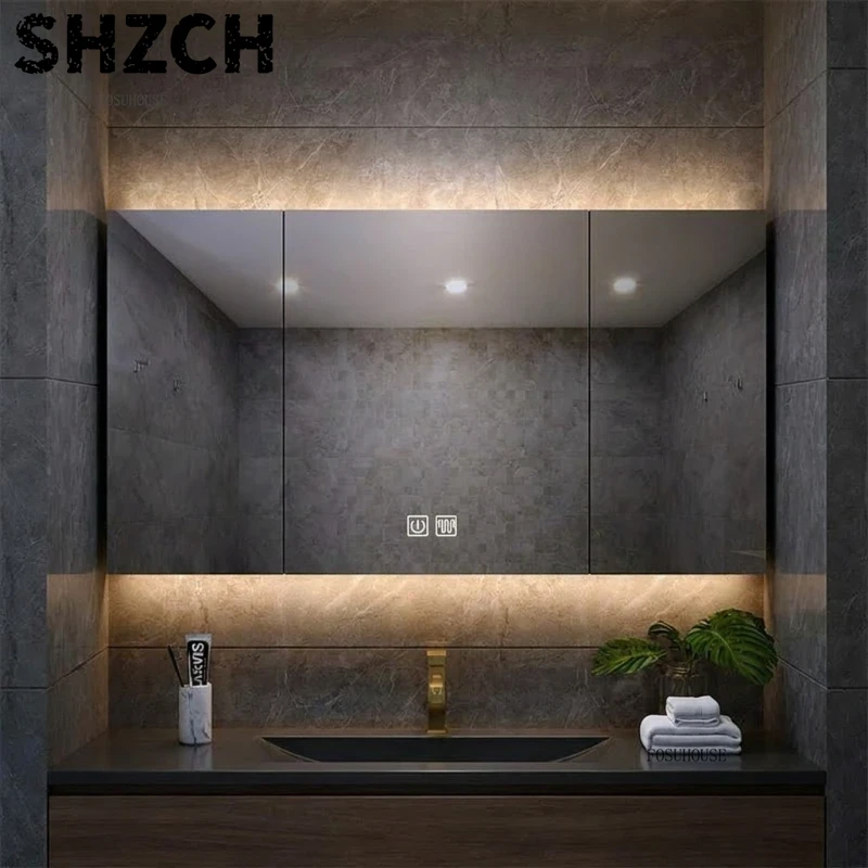 Modern Thickened Bathroom Mirr - Bathroom Cabinet Mirror review and price