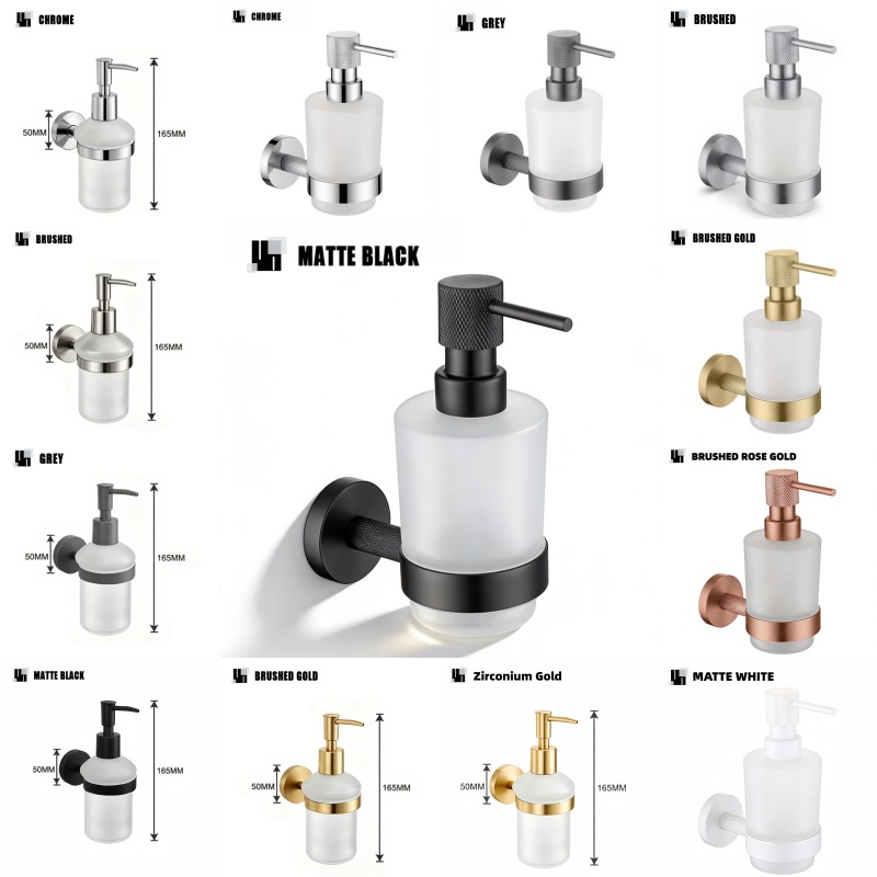 Brushed Nickel Brass Knurled W - Glass Soap Dish review and price