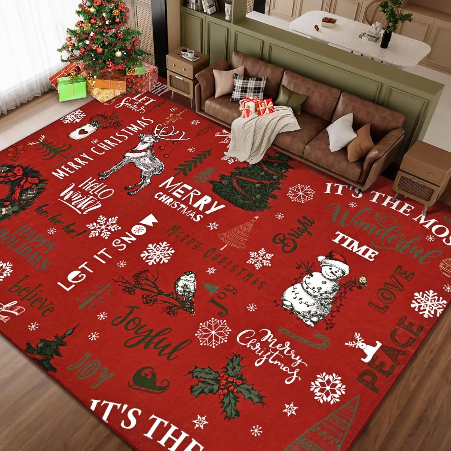 Santa Claus Chimney Gift Night - Home Bathroom Scene review and price