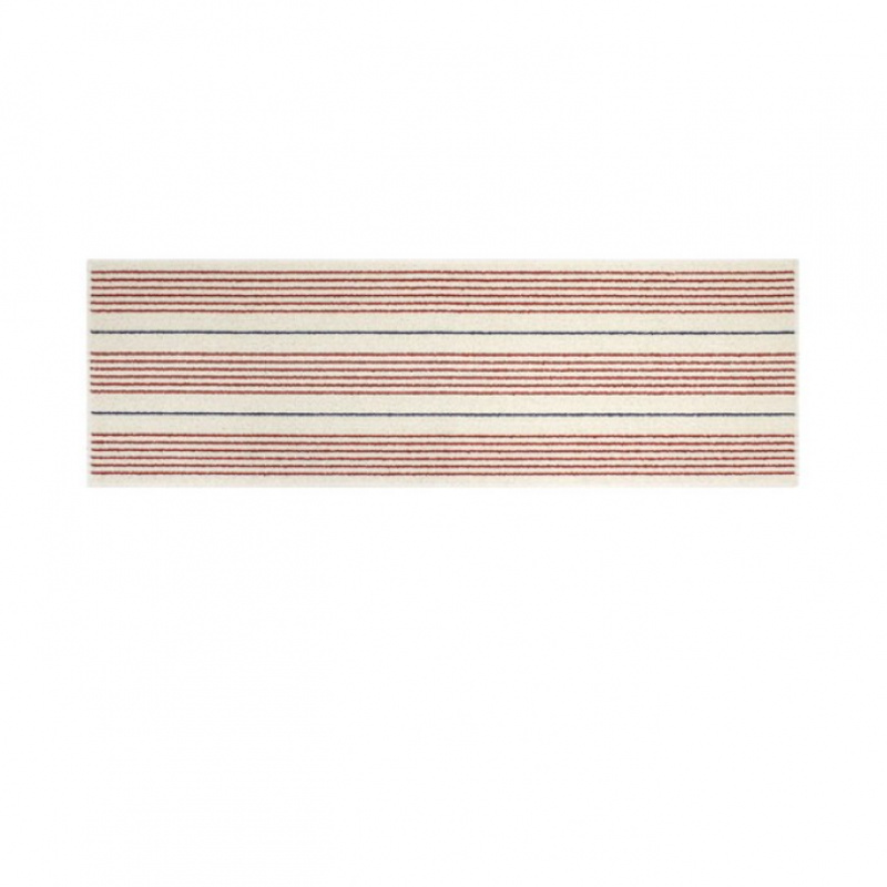 VIKAMA Korean Minimalist Strip - Zara Home Bathroom Rug review and price