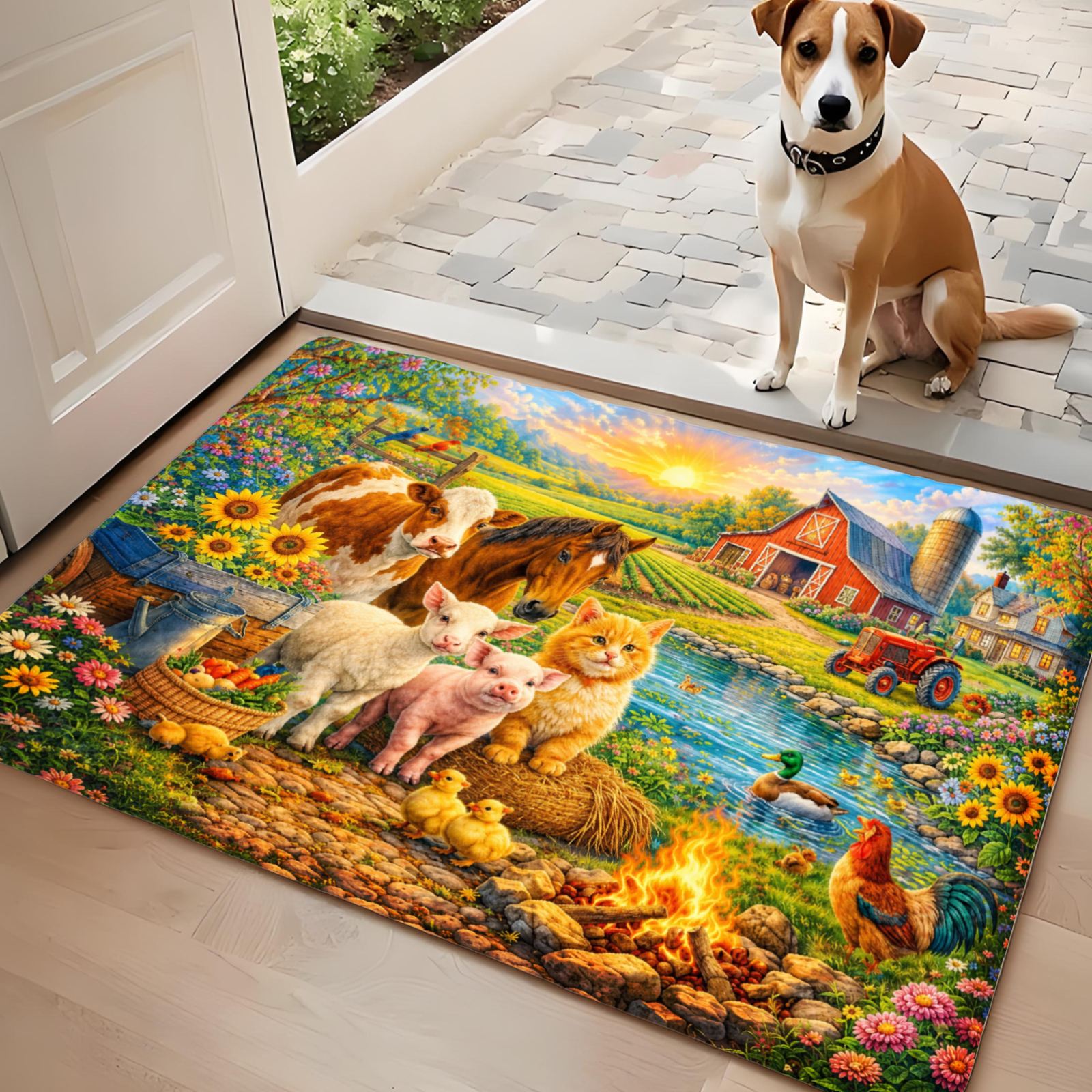 3PCS Kitchen Rugs,Home Decorat - Home Bathroom Scene review and price