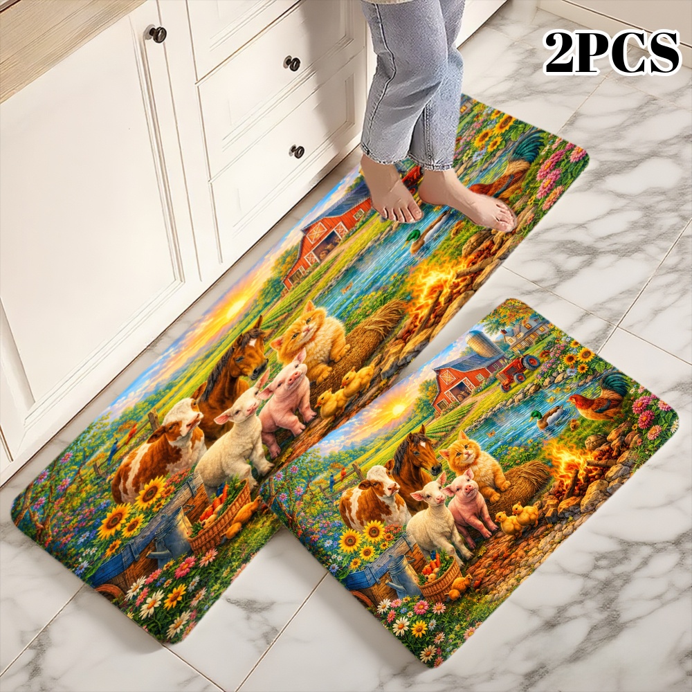 3PCS Kitchen Rugs,Home Decorat - Home Bathroom Scene review and price