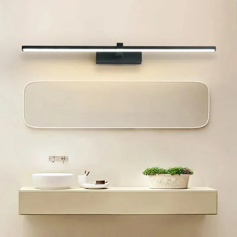 JOYINLED 40CM Black LED Mirror - Home Bathroom Cabinets review and price