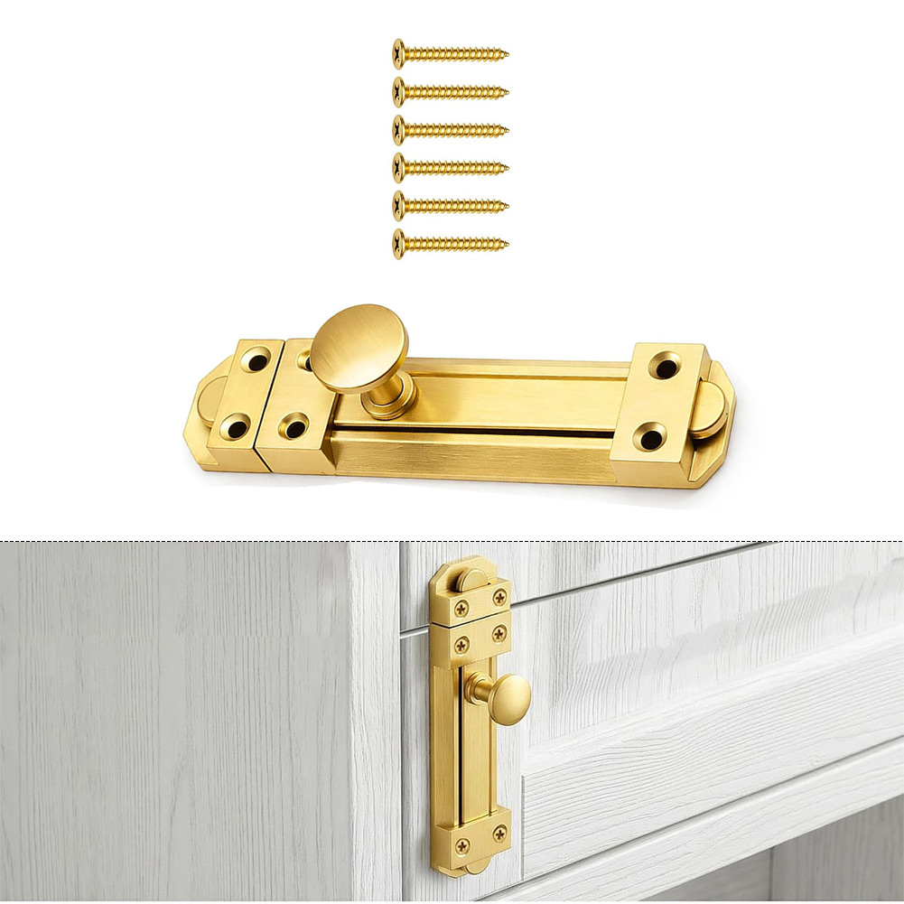 5 Inch Solid Brass Sliding Doo - Home Bathroom Cabinets review and price