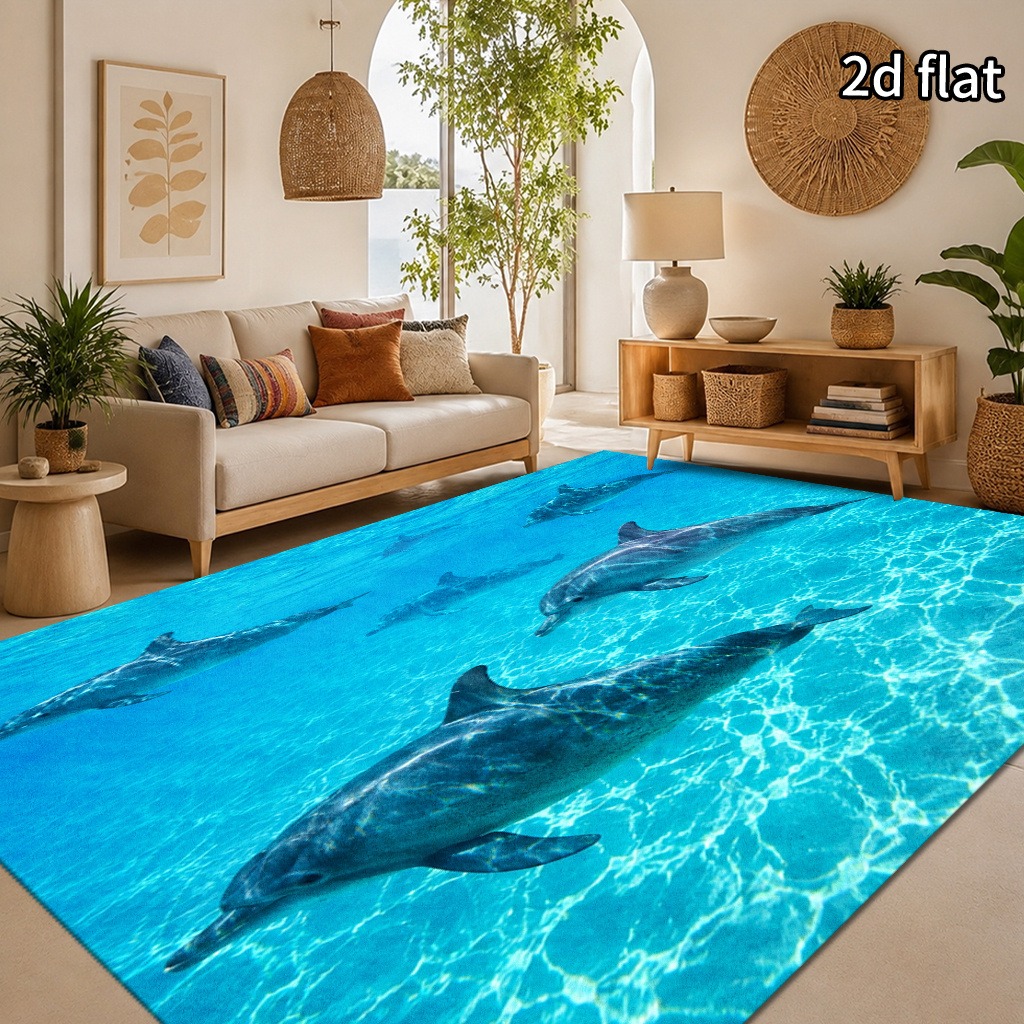 Oriental Koi Fish Pond Rug Col - Home Bathroom Scene review and price