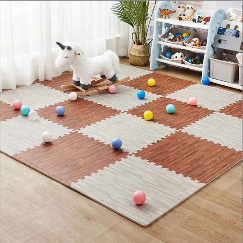 Wood Grain Foam Patchwork Mat  - Zara Home Bathroom Rug review and price