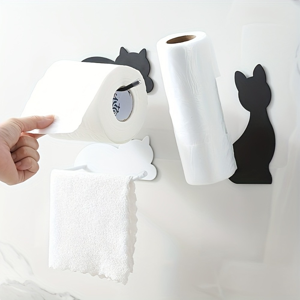 Cat Shaped Wall Mounted Toilet - Toilet Paper Holder review and price
