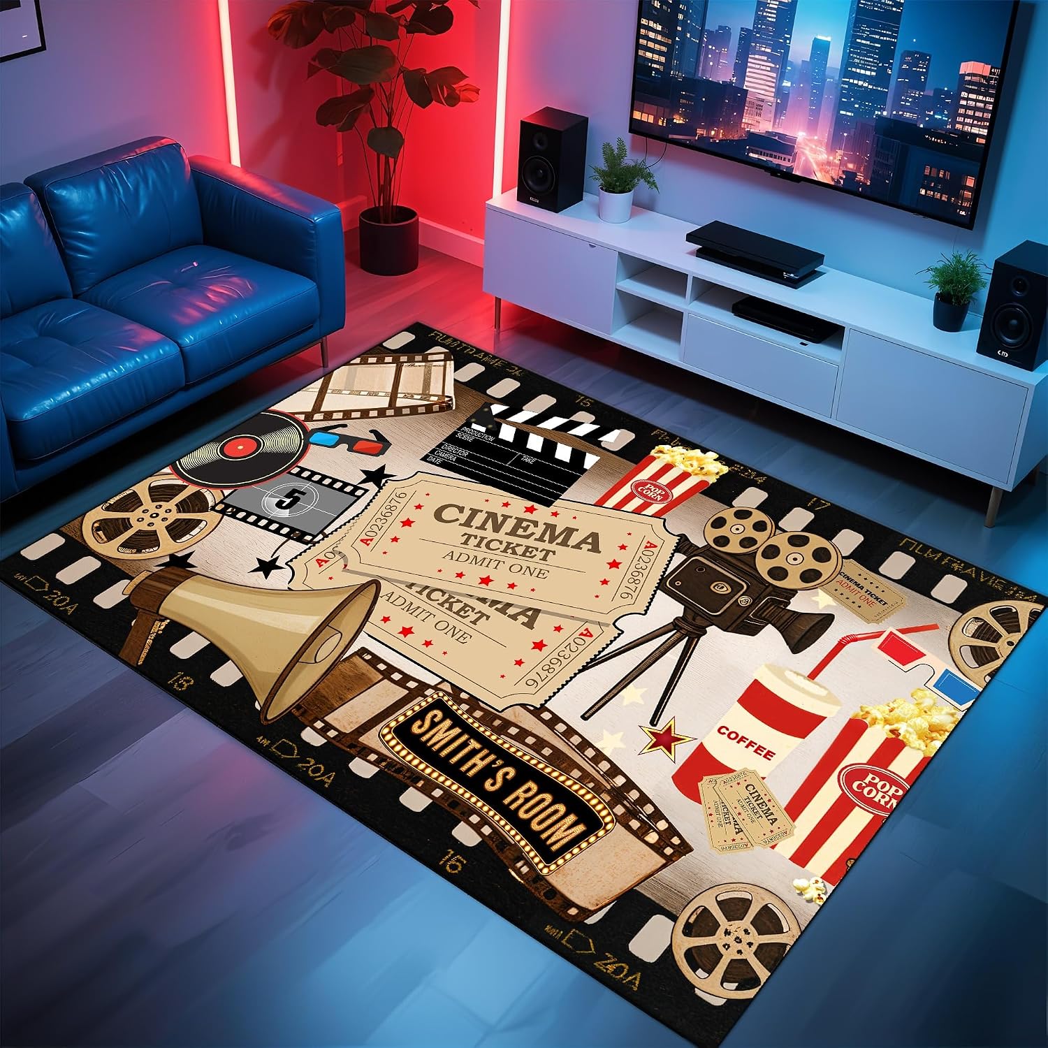Personalized Name Cinema Carpe - Home Bathroom Name review and price