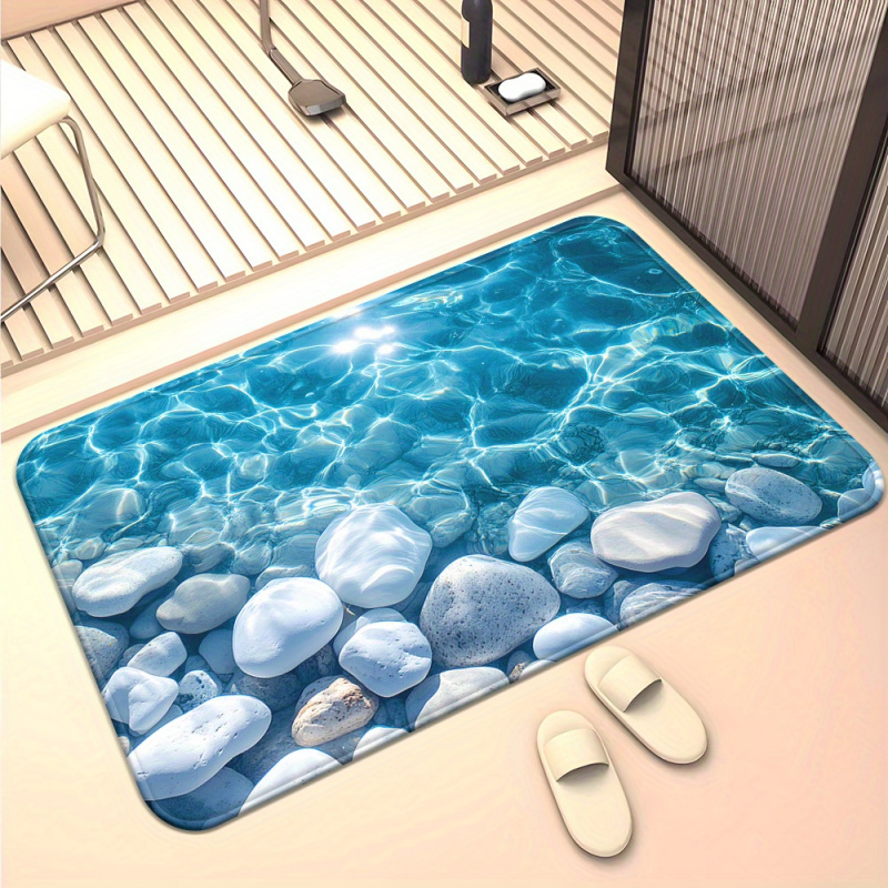 VIKAMATransparent waterstone b - Zara Home Bathroom Rug review and price