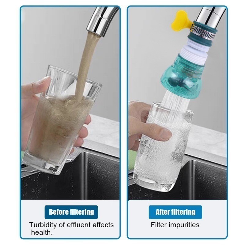 Universal 360 Degrees Rotatabl - Home Bathroom Water Filter review and price