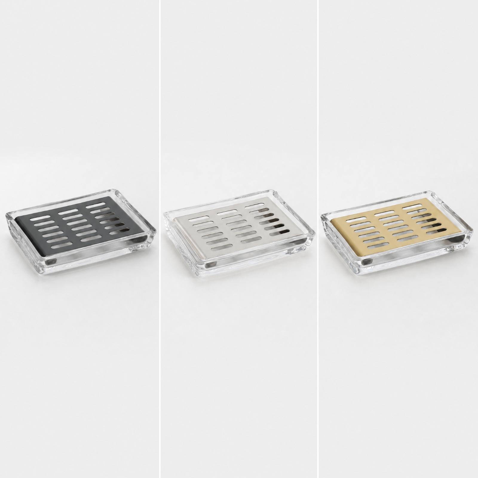 Stainless Steel Glass Soap Dis - Glass Soap Dish review and price